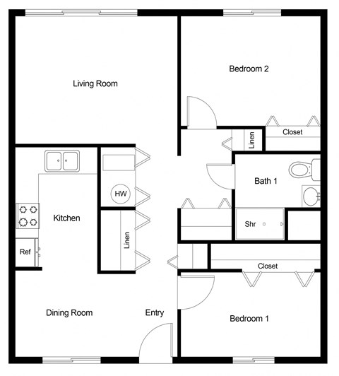 5420 Smetana Dr 2-3 Beds Townhouse, Affordable for Rent - Photo Gallery 12